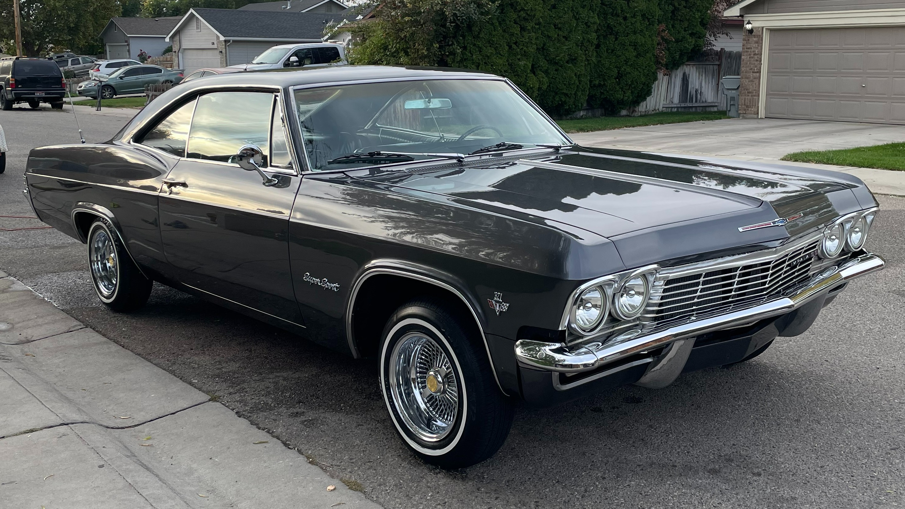 Classic 1965 Chevrolet Impala detailed by Fine Touch Details, featuring a deep gloss finish.