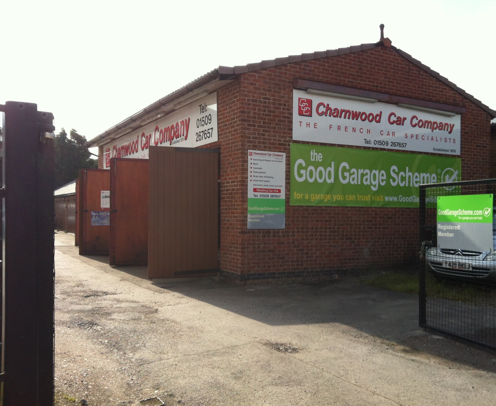 Charnwood Car Co Ltd Loughborough 01509 267657
