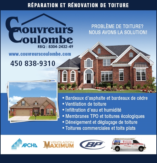 Images Couvreurs Coulombe Inc. - Toiture Sainte-Anne-des-Plaines