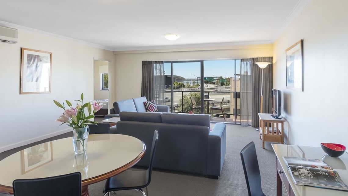 2 bedroom apartment at Nesuto Mounts Bay Hotel Nesuto Mounts Bay Apartment Hotel Perth (08) 9213 5333