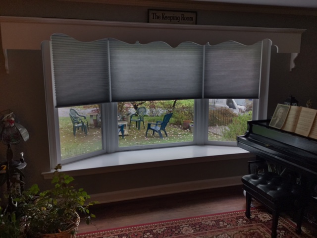 Our Honeycomb Shades are beautifully designed to ensure you get complete privacy and protection against heat and light radiation. What’s better is that these Shades blend perfectly with your décor, as they did in this house in Ossining, New York.
