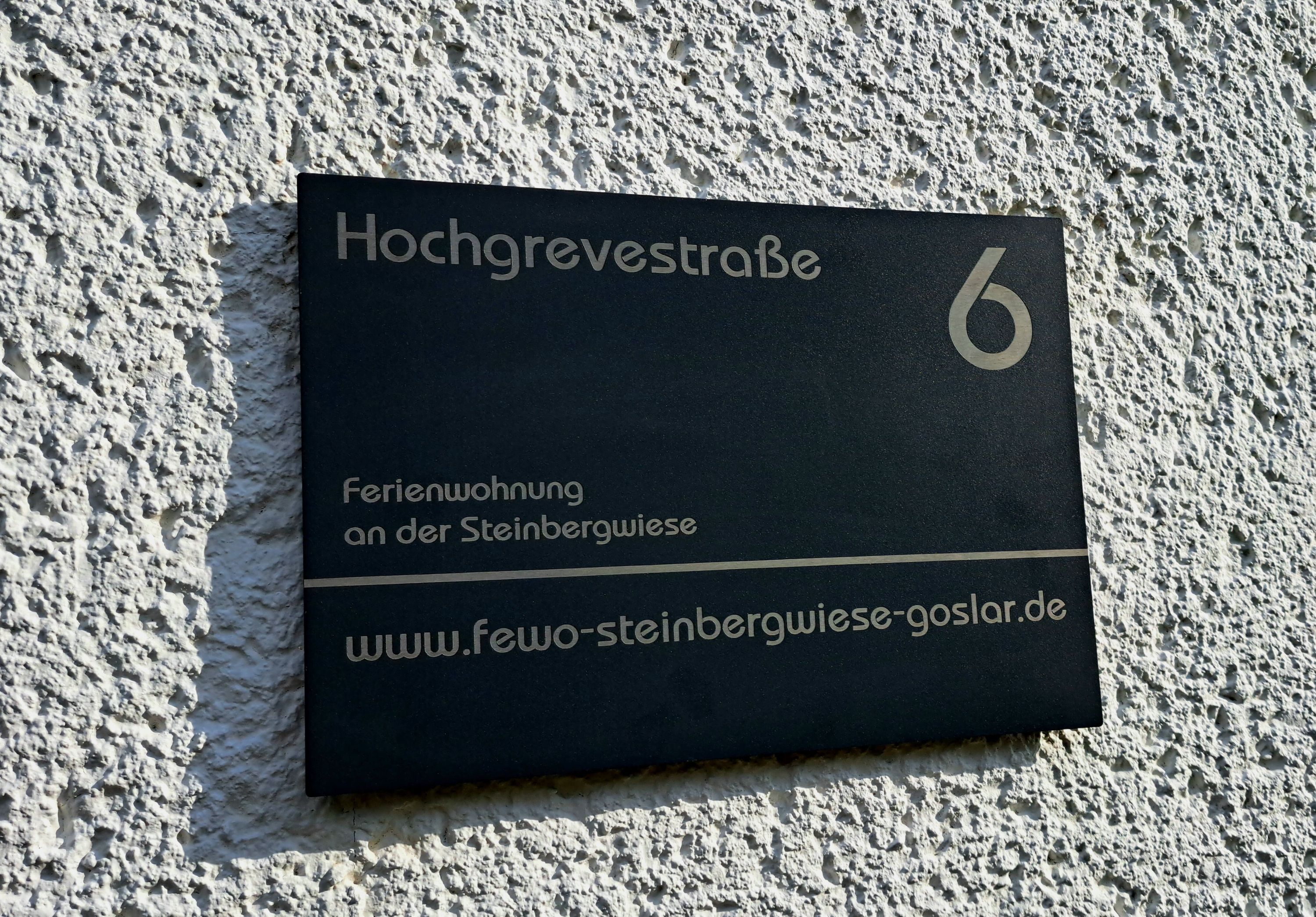 Ferienwohnung an der Steinbergwiese Goslar, Hochgrevestraße 6 in Goslar