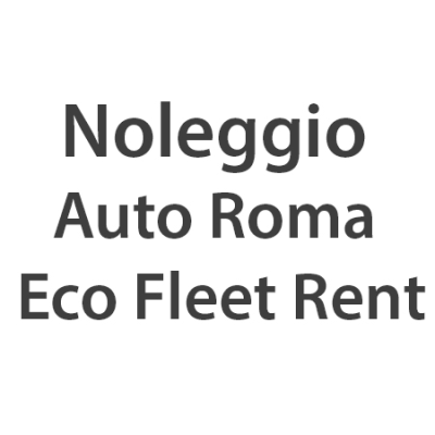 Noleggio Auto Roma Eco Fleet Rent Logo