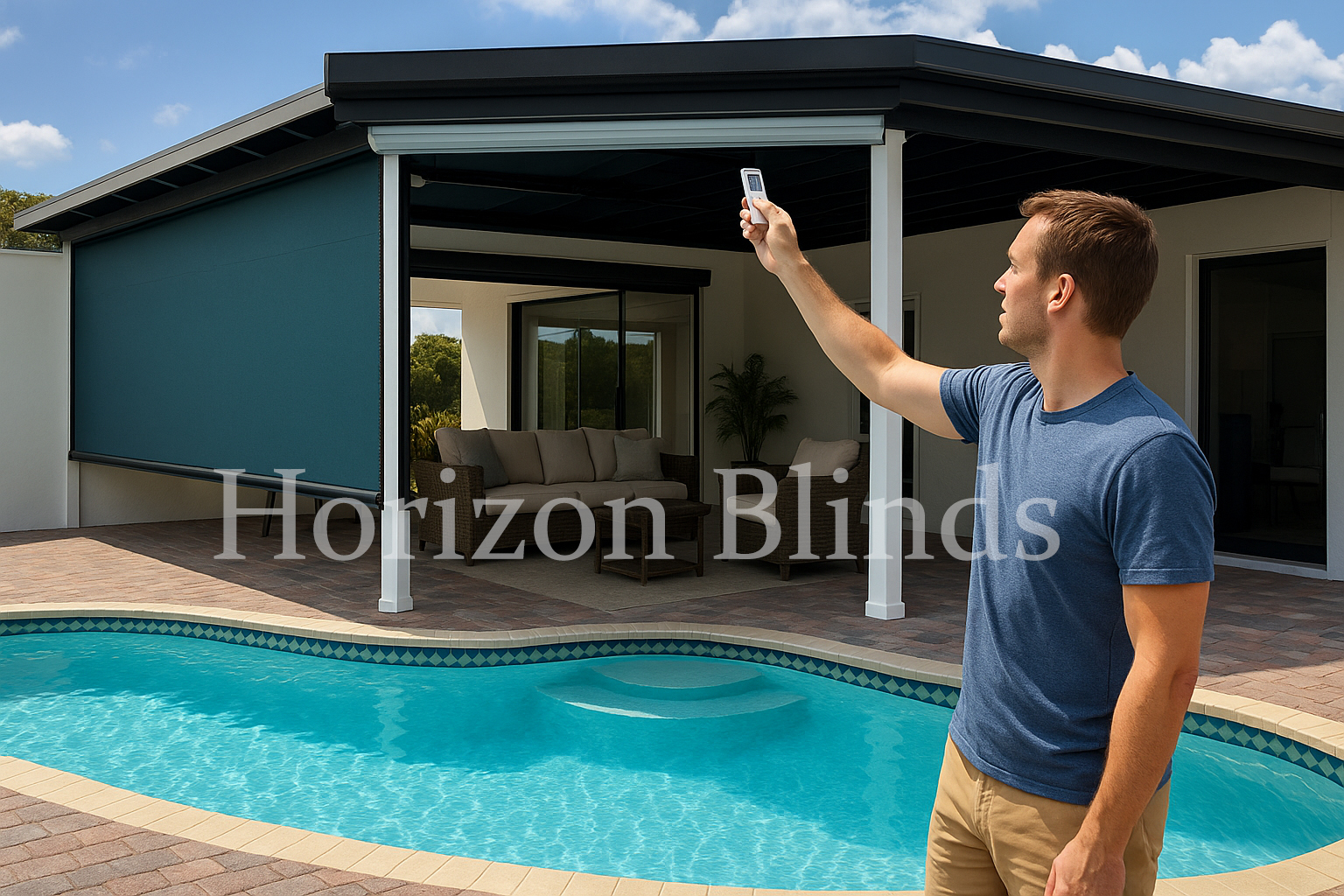 Blinds 
Indoor and Outdoor 
Call us to schedule your FREE estimate at (786) 597-1085. 