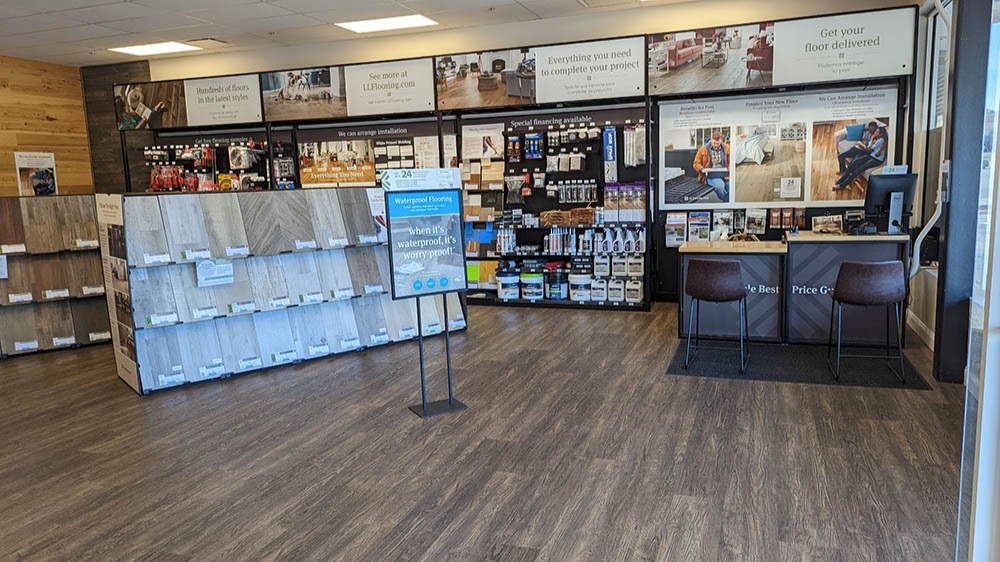 Interior of LL Flooring #1421 - Fairlawn | Front View
