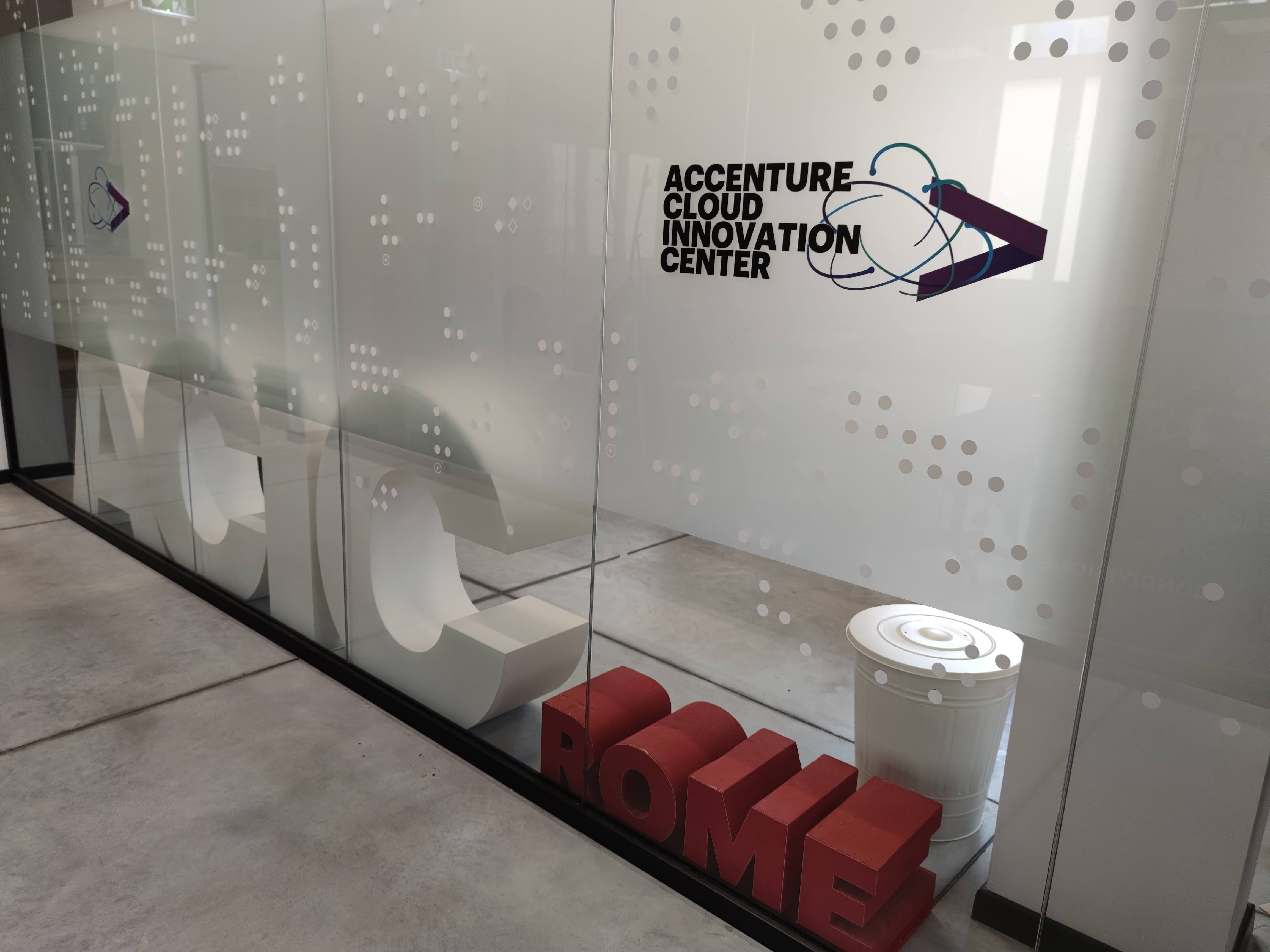 Images Accenture Cloud Innovation Center Roma