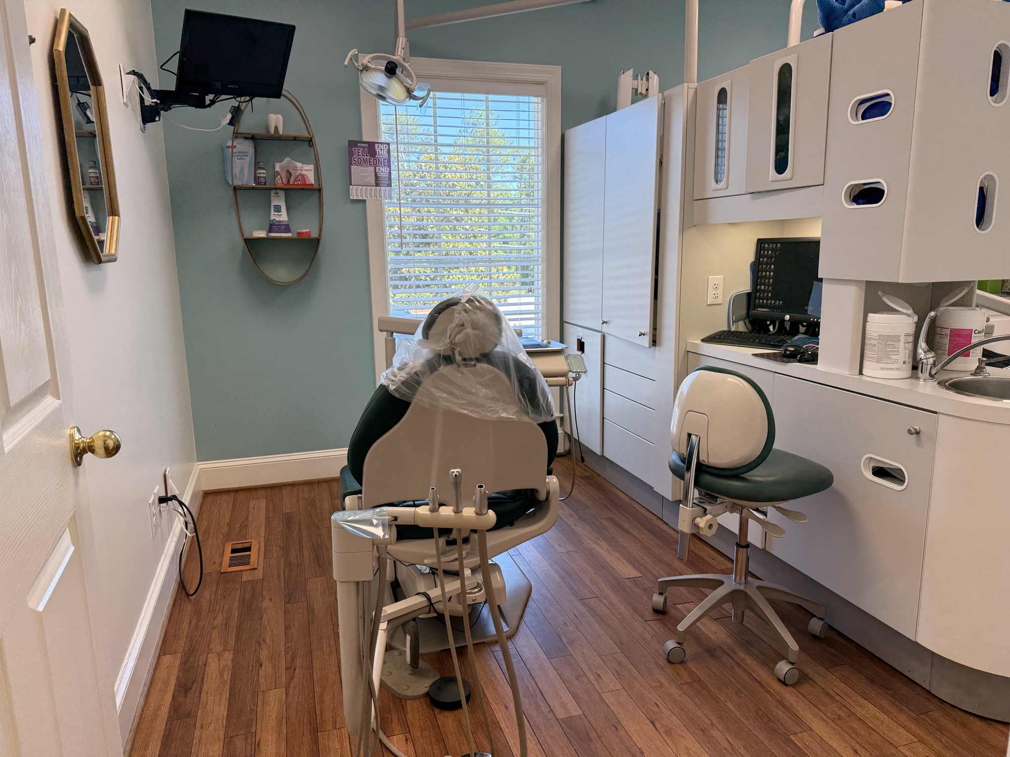 Dental operatory, Belair Dental Associates. 