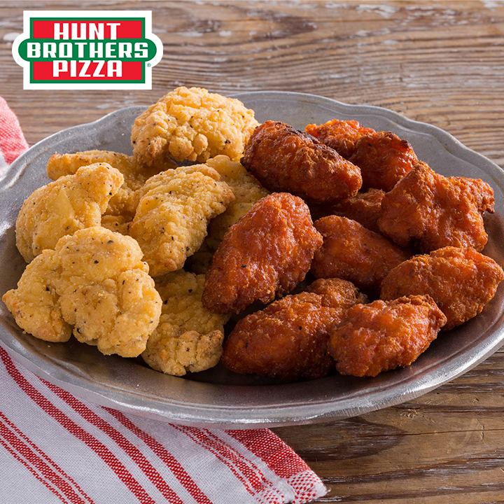 WingBites® offer the perfect complement to Hunt Brothers® Pizza. Choose from two different flavors - Hunt Brothers Pizza Bloomfield (573)568-4507