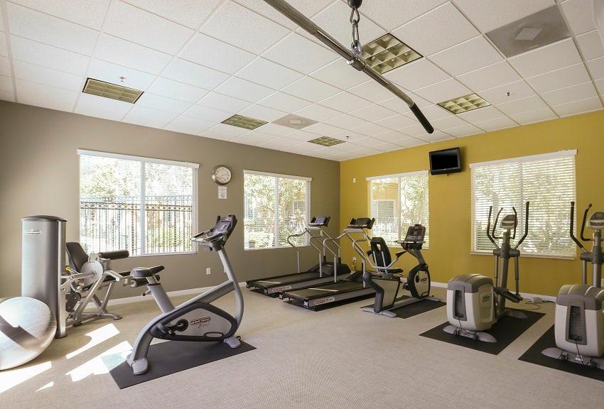 Gym at Tesoro Senior Apartments