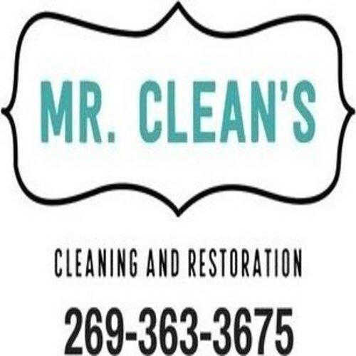 Mr. Clean's Cleaning and Restoration Logo