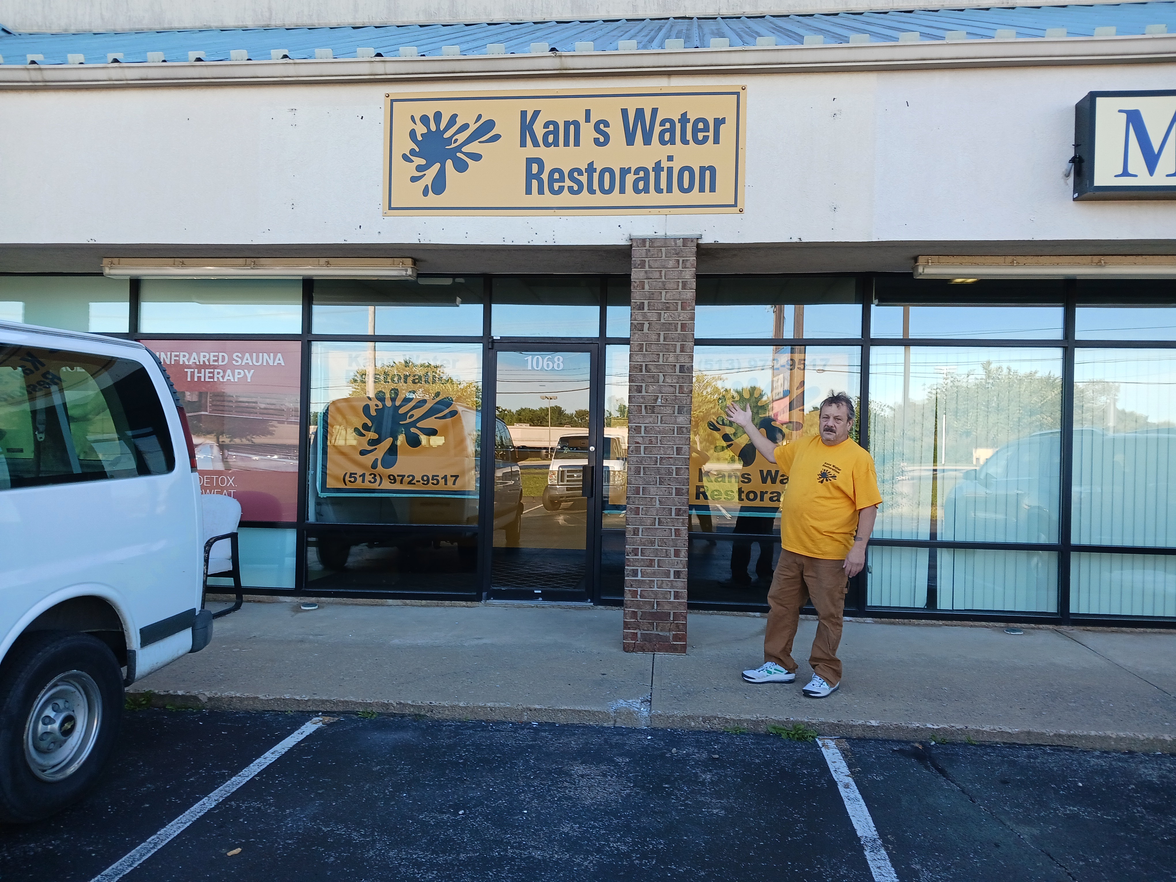 Kans Water Restoration is here for you! Call now!