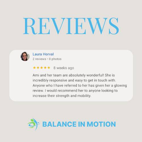 Images Balance in Motion - Strength and Balance Training for Seniors