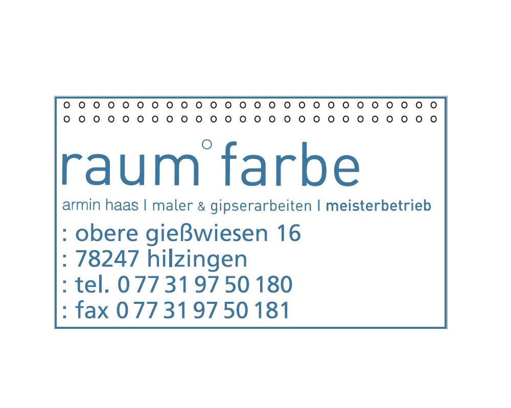 Raum Farbe Armin Haas I maler und stuckateur, Obere Gießwiesen 16 in Hilzingen