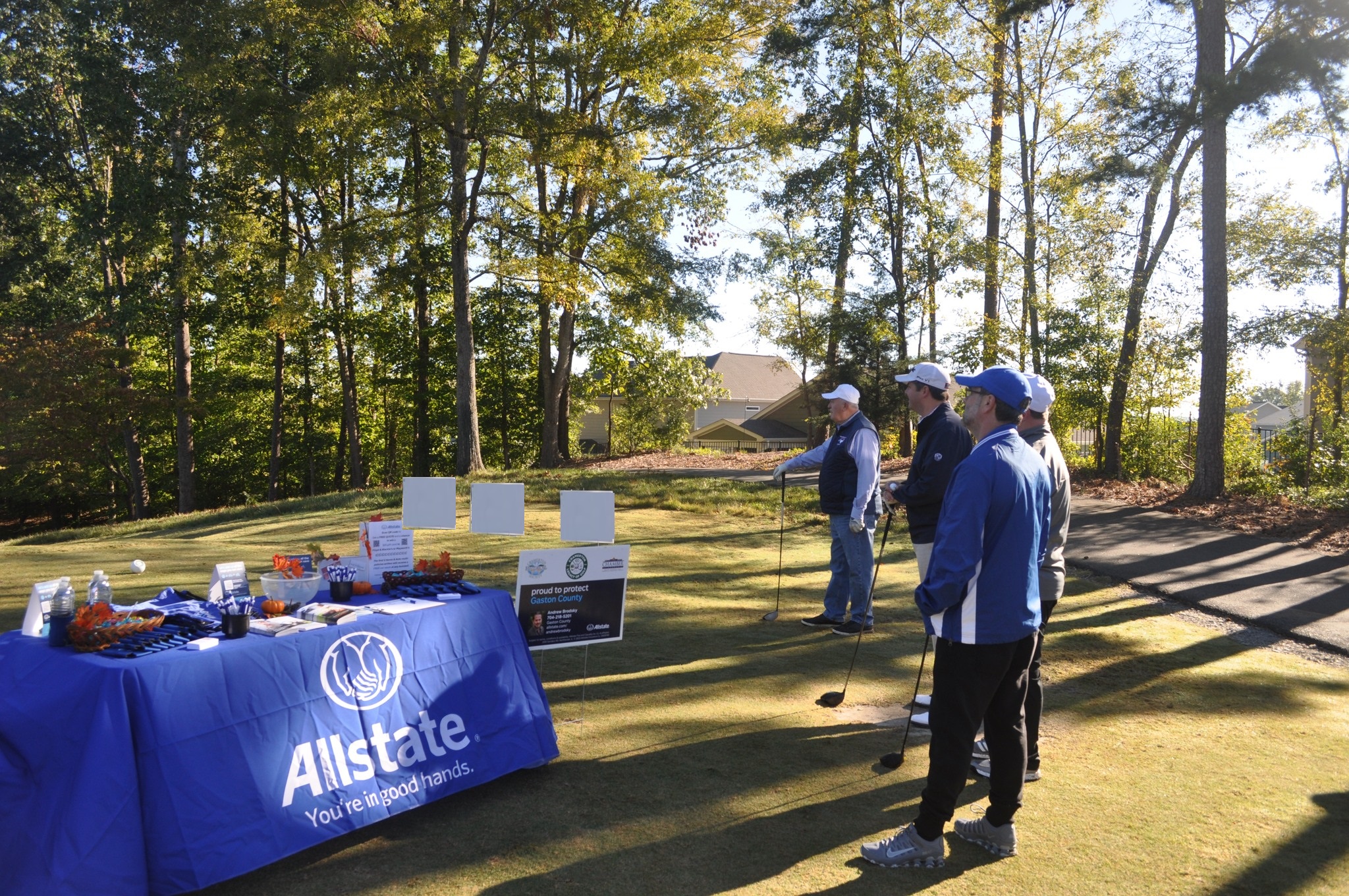 Legacy of Golf Tournament hosted by the Town of Cramerton, NC at Cramer Mountain Club!  It was a pleasure meeting all the golfers, including Cramerton NC Mayor Nelson Wills, NC Sen. Brad Overcash, former NC Rep. Jason Saine and NC Rep. Donnie Loftis.  It was a great  day