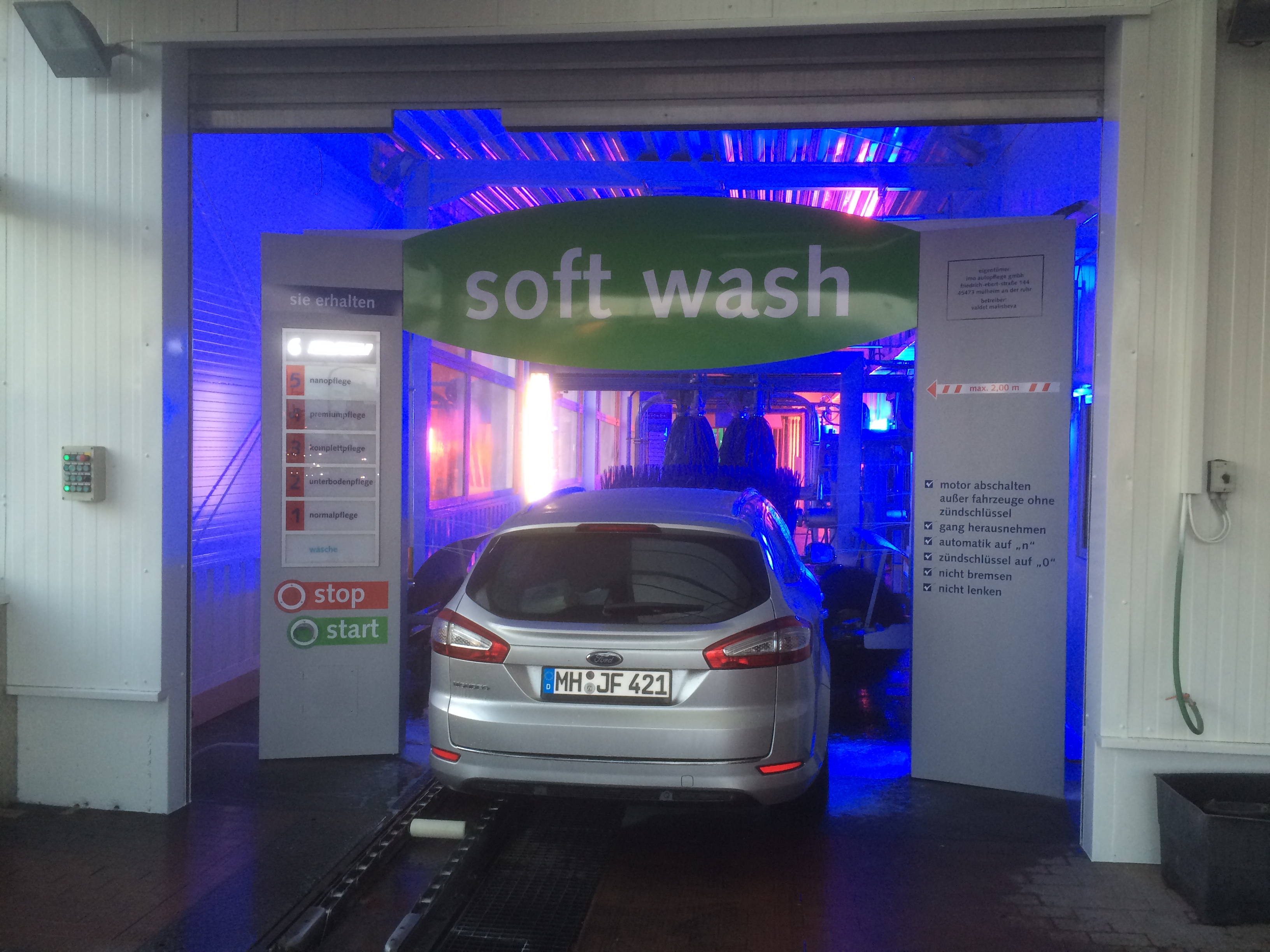 IMO Car Wash, Werthmühlenstr. 61/Ecke Münsterstraße in Ibbenbüren