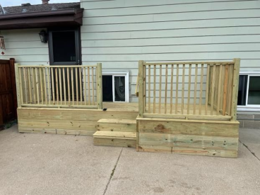 Ace Handyman Services Greater Wausau Deck Install
