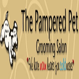 Pampered Pet Grooming Salon Logo