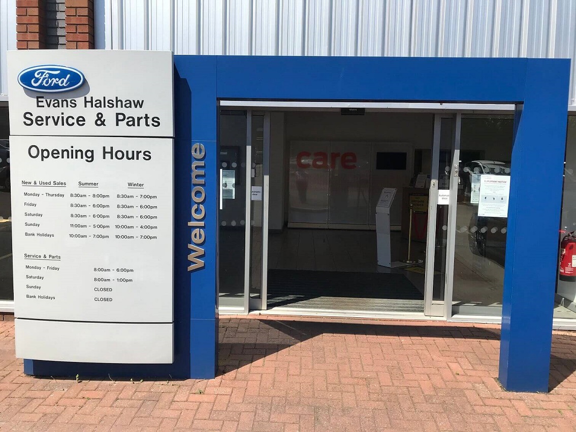 EVANS HALSHAW FORD OLD TRAFFORD SERVICE CENTRE