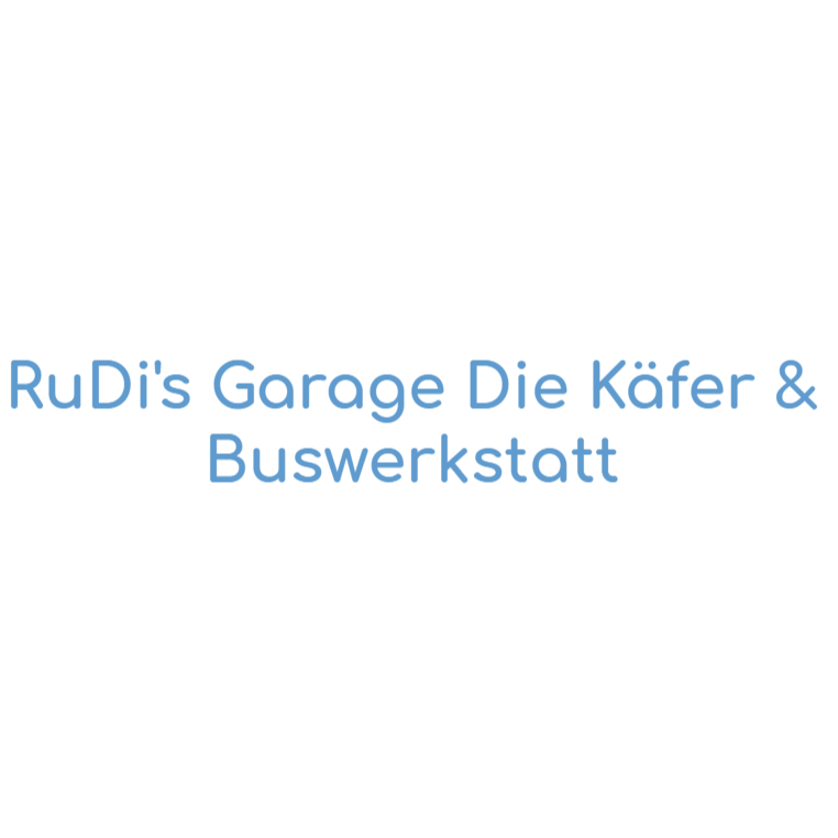 Logo RuDi´s Garage Oldtimerservice Speziell Käfer- und Busreparatur