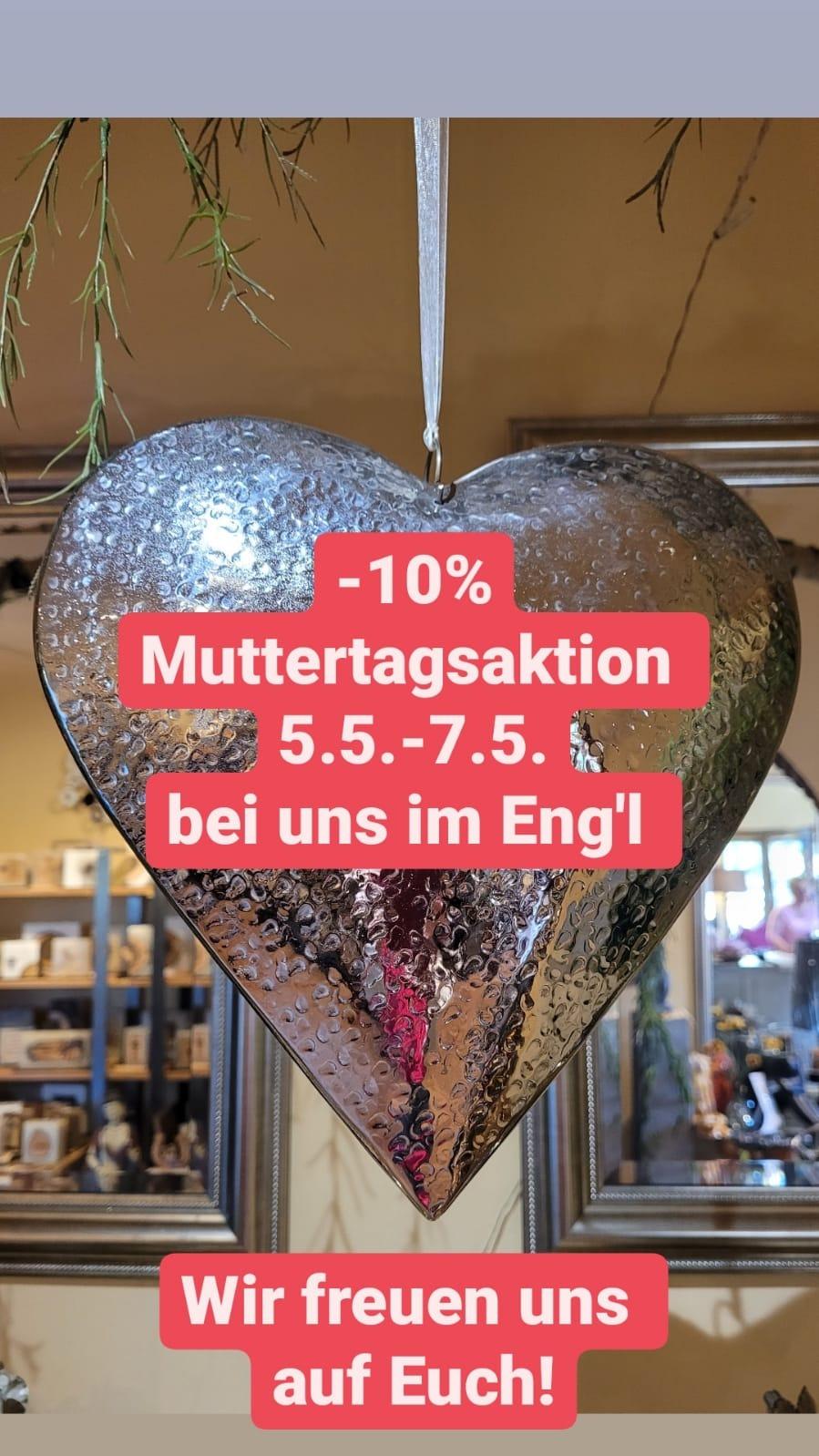 Bild zu 05.05.2022 - 07.05.2022 Muttertagsaktion bei uns Eng'l OG Deko f. Haus u. Garten Hochzeitskerzen u. Trauerkerzen.