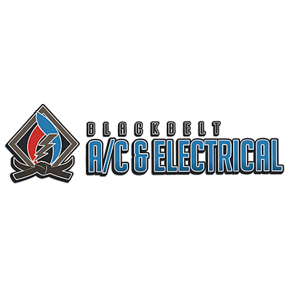 Blackbelt AC and Electrical Logo