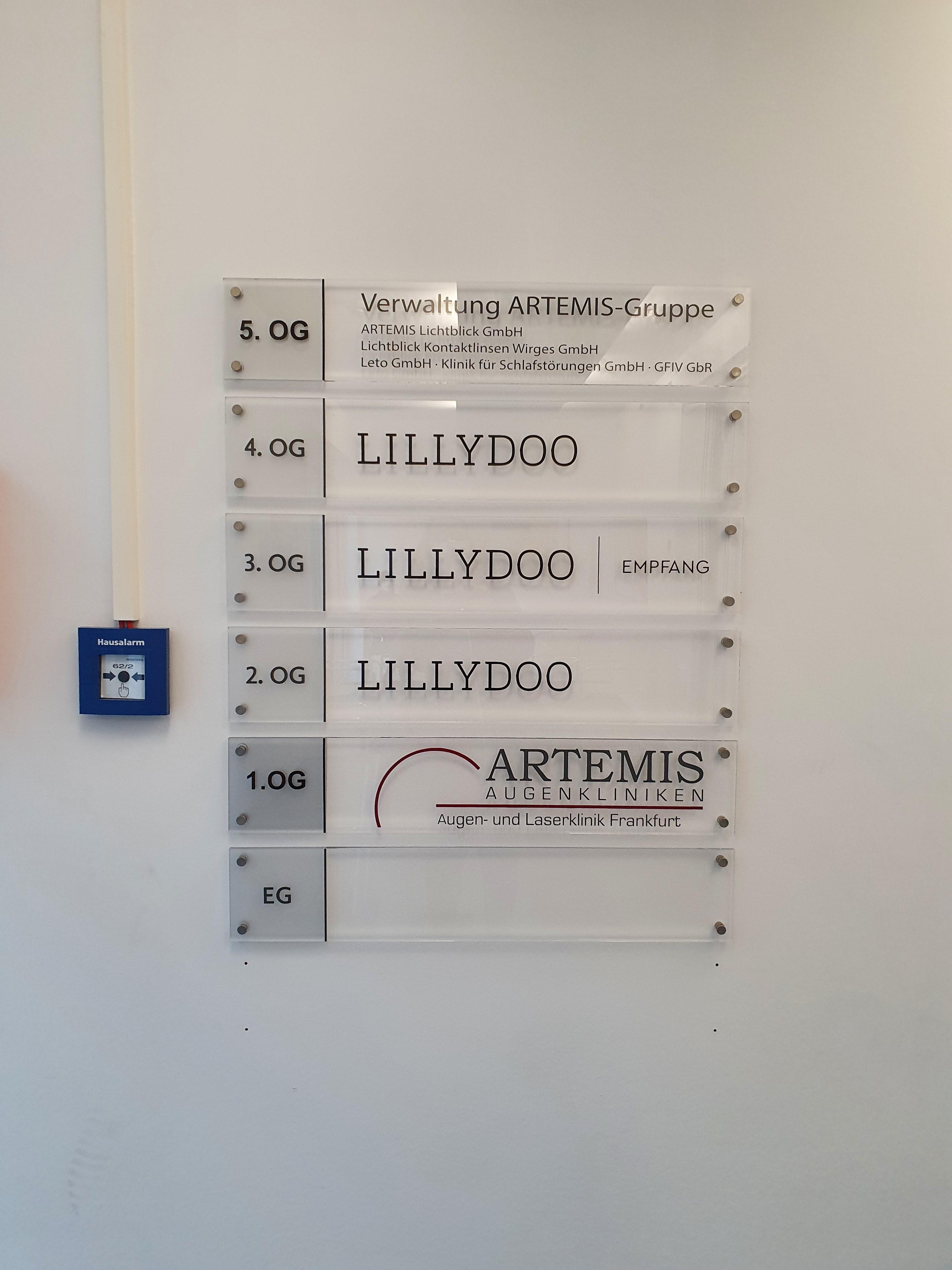 ARTEMIS Augen- und Laserzentrum Frankfurt, Hanauer Landstraße 147-149 in Frankfurt am Main