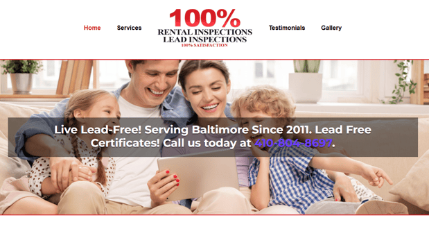 Images 100% Lead Inspections LLC