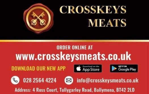 Crosskeys Meats Ballymena 02825 644224