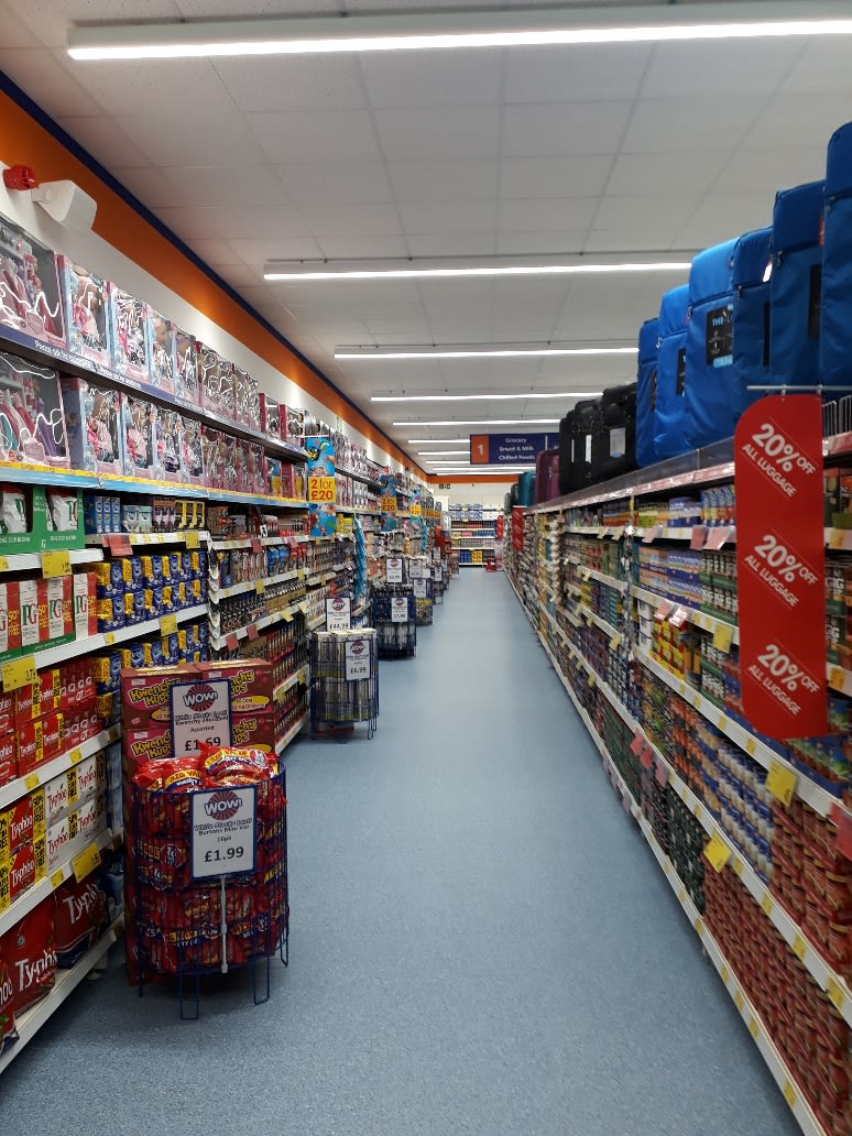 B&M's new store at Cromwell Retail Park, Wisbech stocks a wide range of food cupboard essentials.
