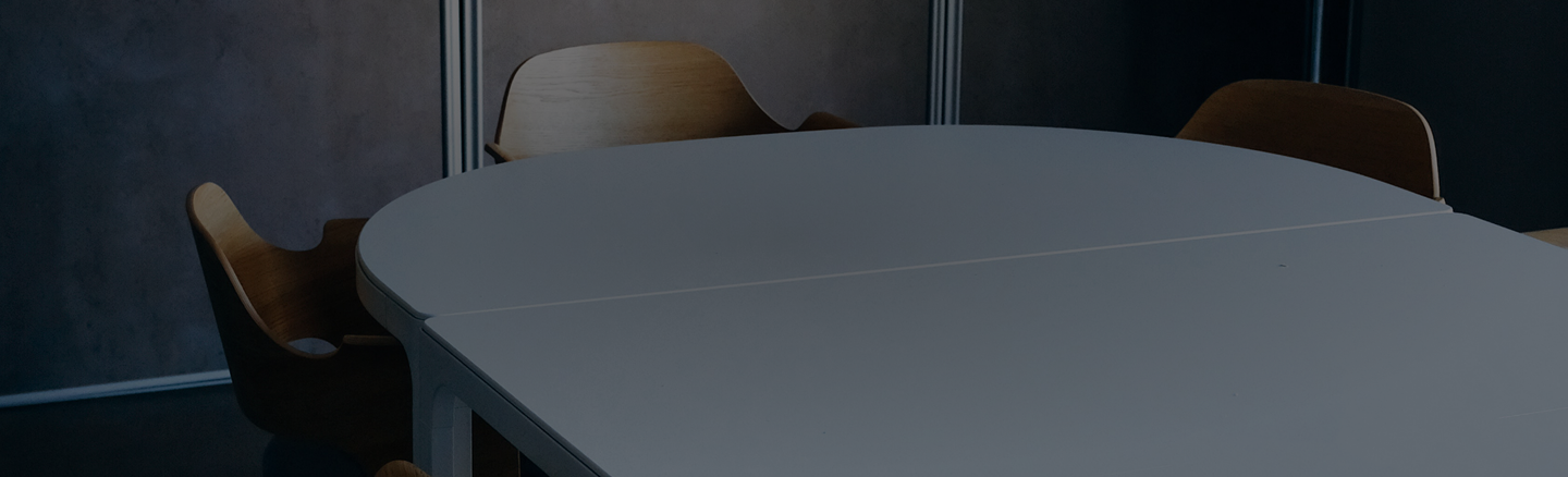 Boardroom table.