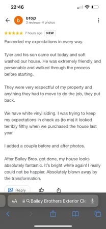 Images Bailey Brothers Exterior Cleaning LLc