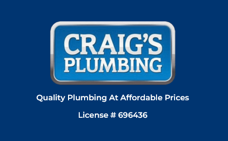Craig's Plumbing CA License