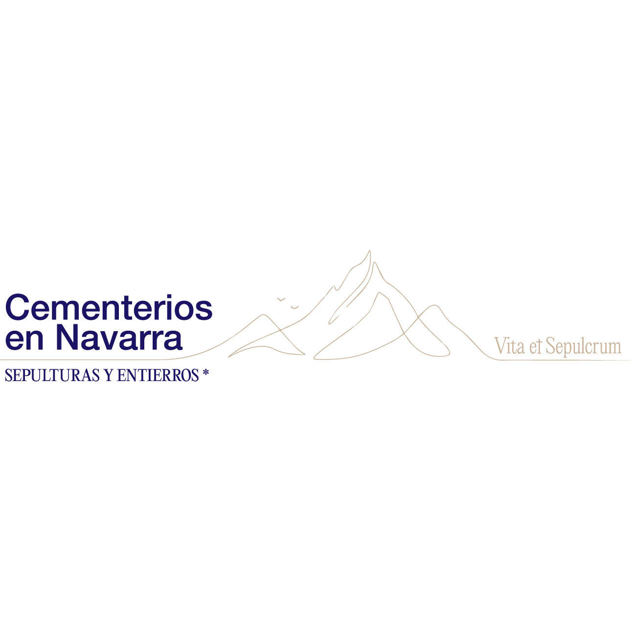 Cementerios en Navarra Logo