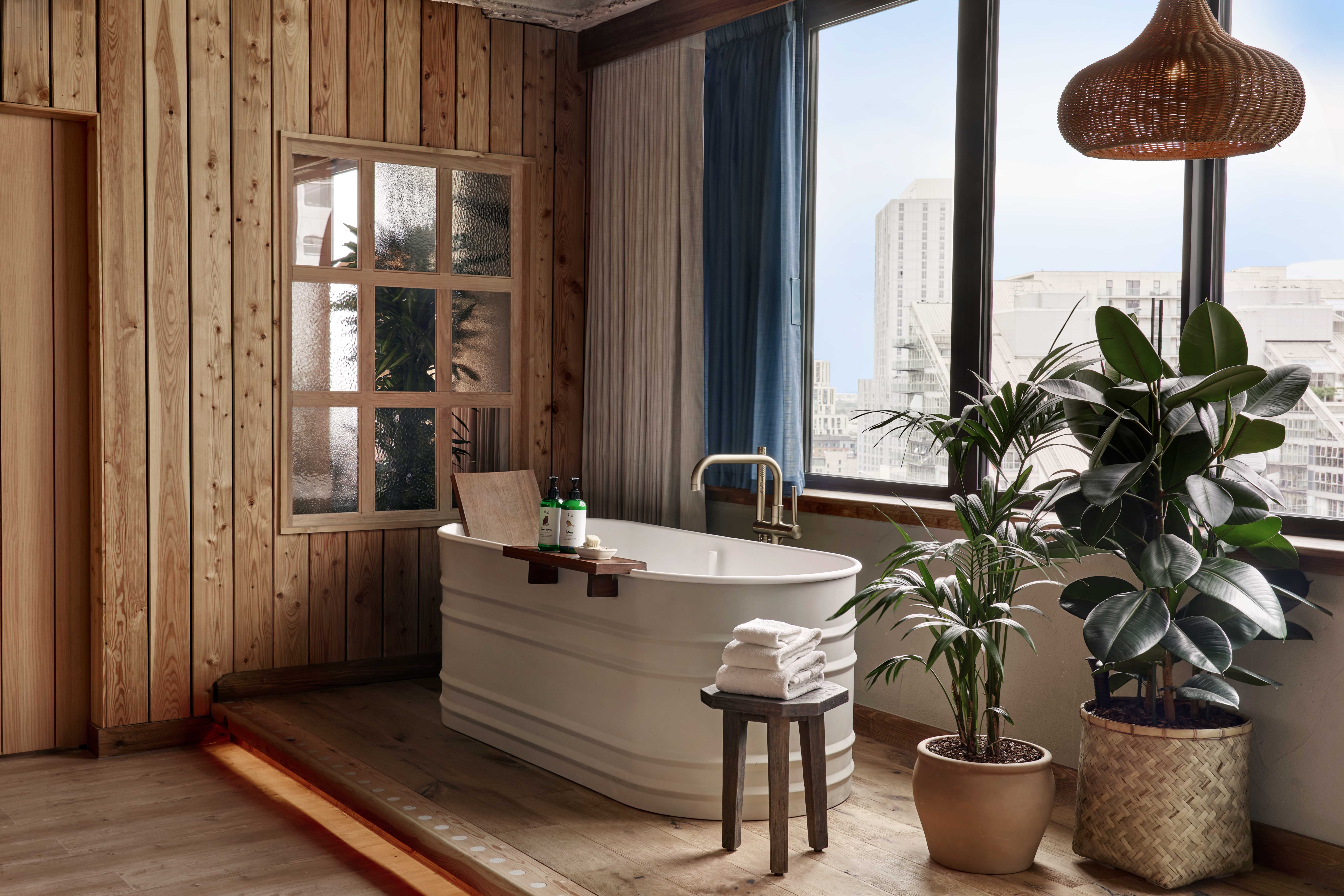 Cabin One Bedroom Suite Soaking Tub