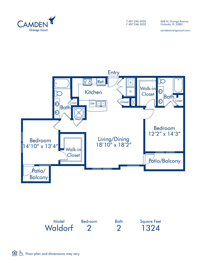 Camden Orange Court Apartments Photo