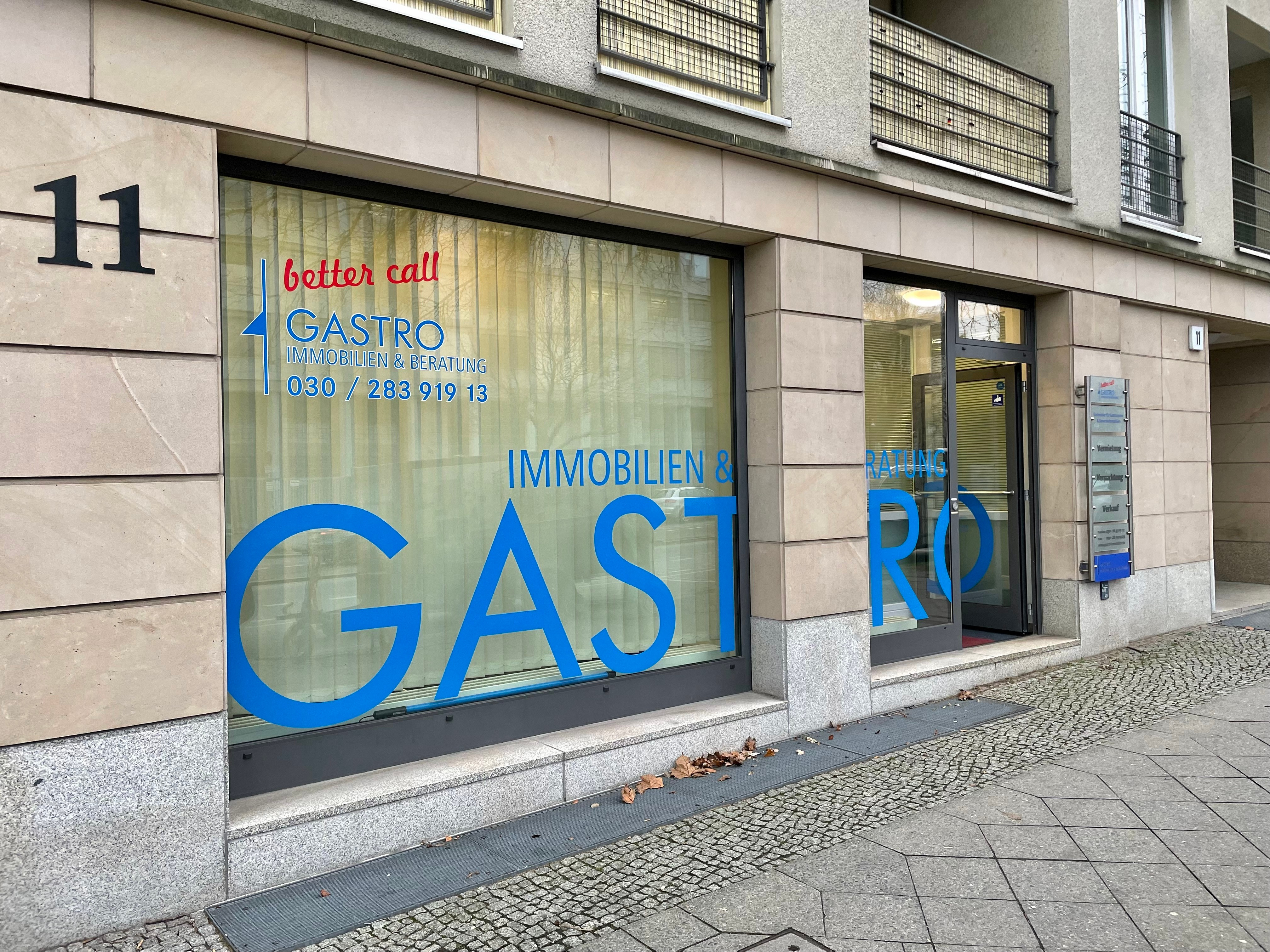 Gastro.-Immobilien & Beratung e.K., Stülerstrasse 11 in Berlin