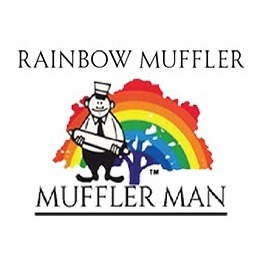 Rainbow Muffler Muffler Man Logo
