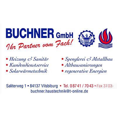 Buchner GmbH Heizung - Sanitär - Spenglerei  