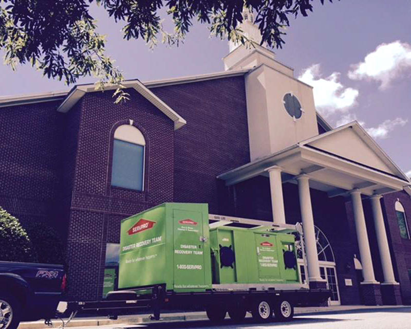 Major storms and flooding events can overwhelm many restoration companies, but not SERVPRO of Rutherford County.