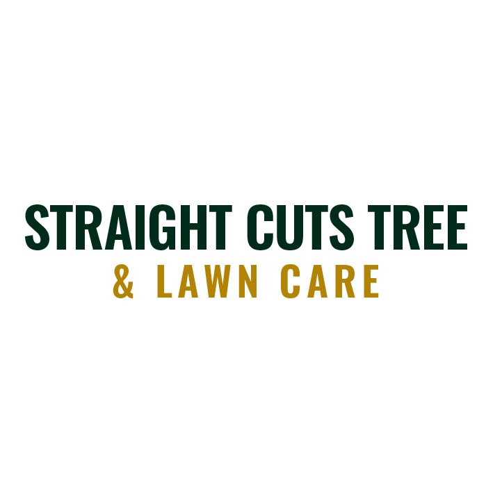 Straight Cuts Tree &amp; Lawn Care Logo