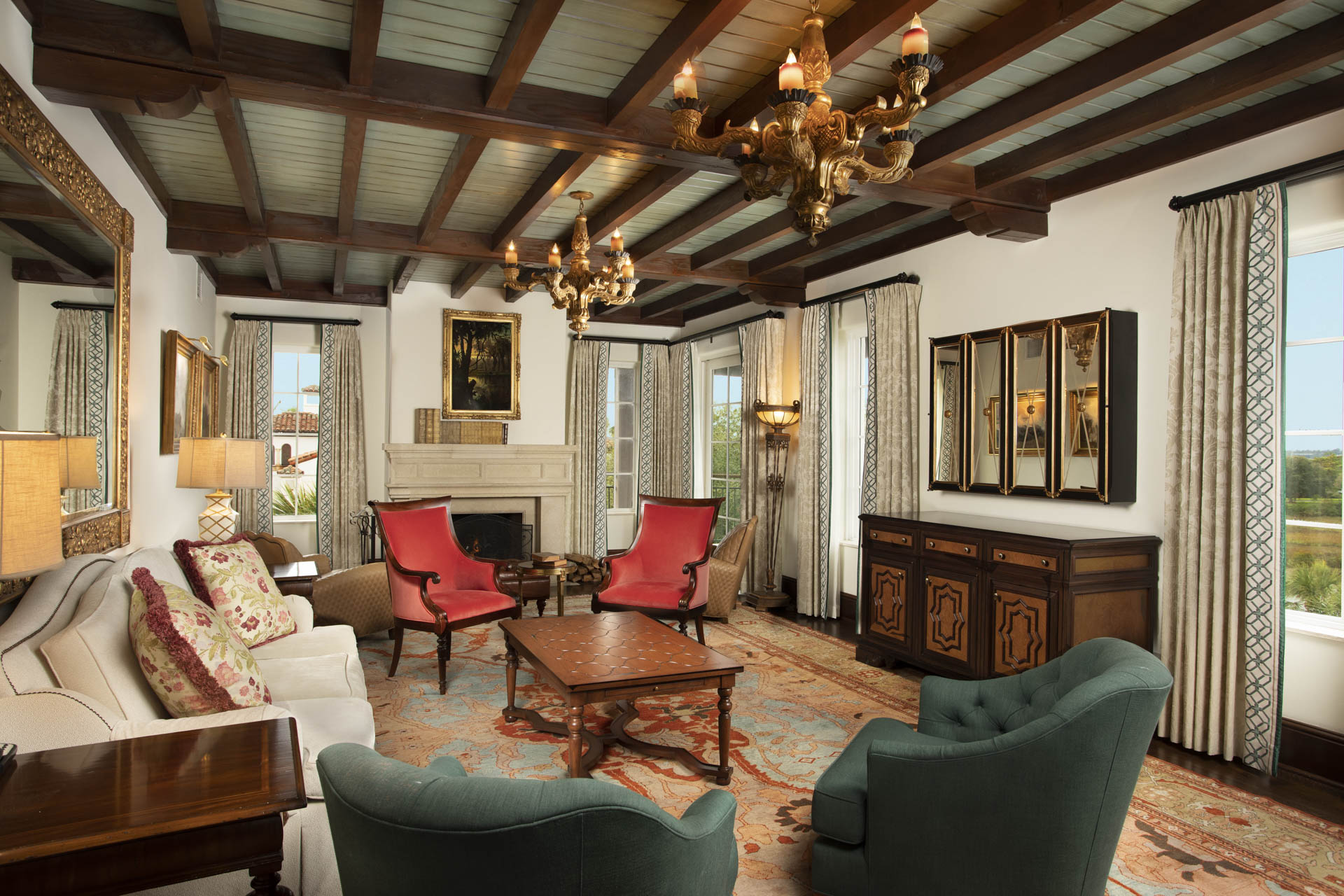 Sea Island Suite Living Room