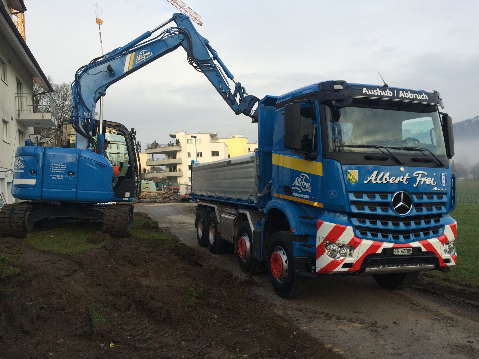 Bilder Albert Frei Transporte AG