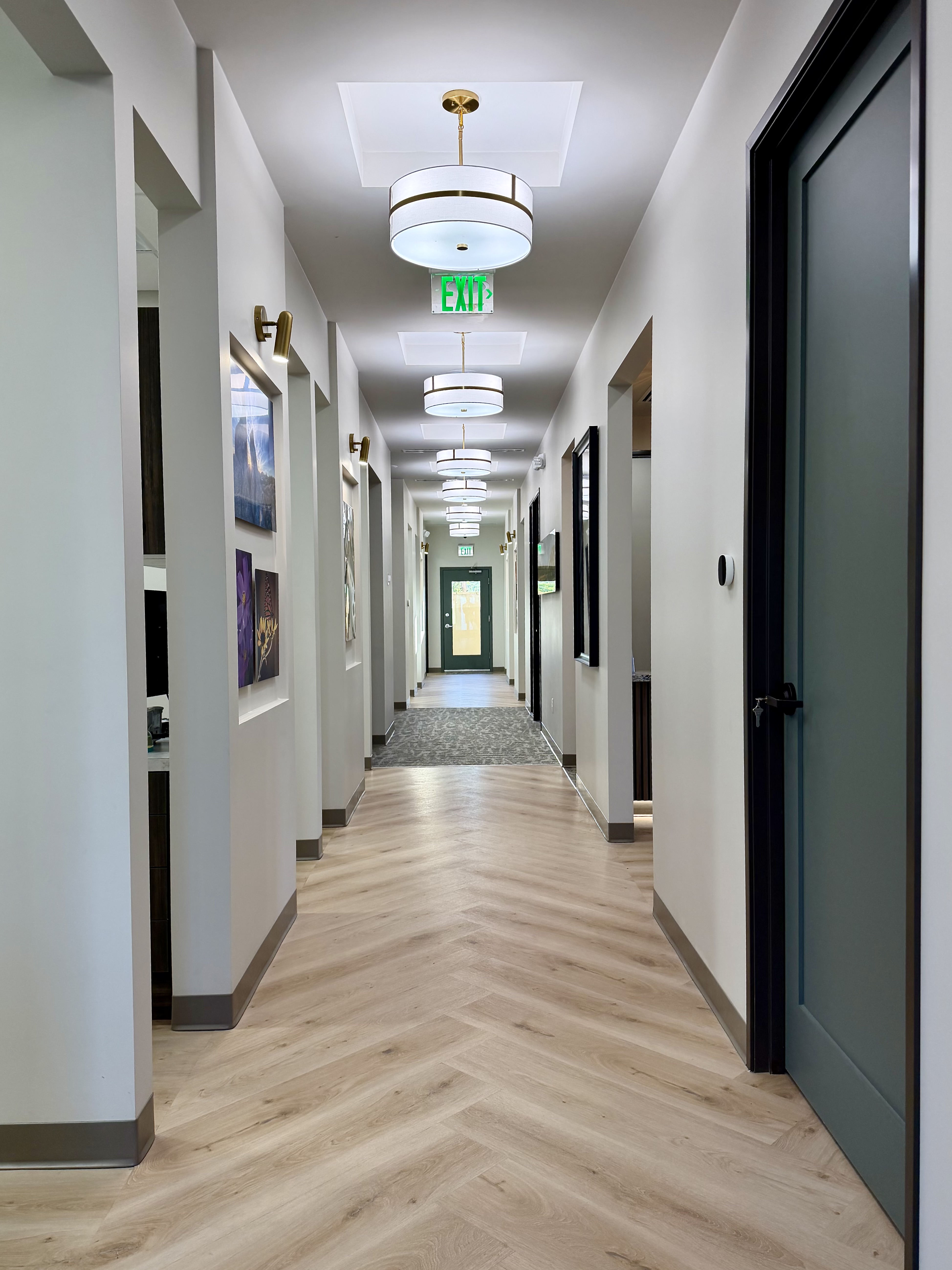 Hallway in the office