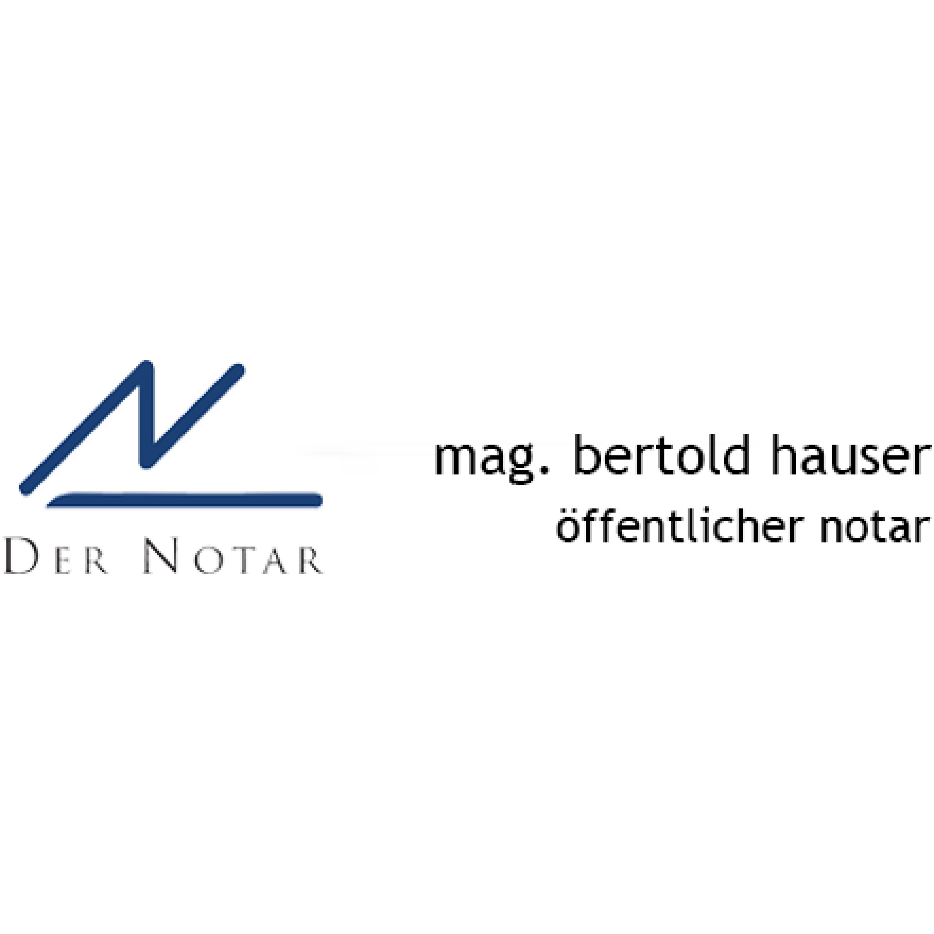 DER NOTAR - Mag. Bertold Hauser - LOGO