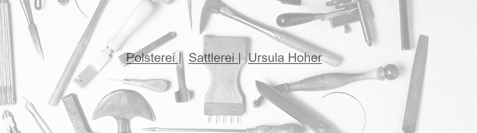 Sattlerei Polsterei Hoher, Seefeldstrasse 96 in Zürich