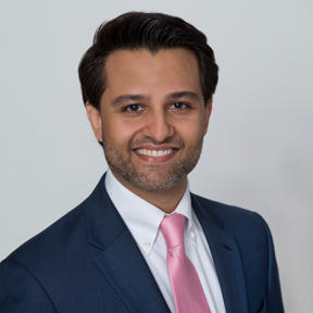 Headshot of Dr. Vimal Ramjee, cardiologist