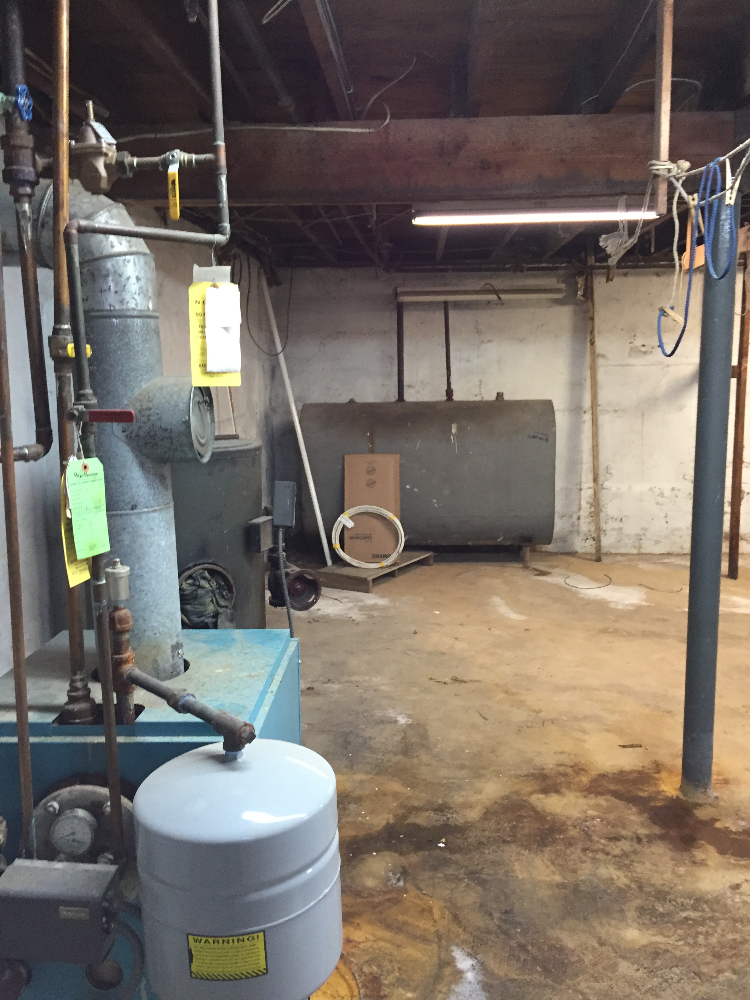 Basement water damage, let SERVPRO of Levittown service you in your time of need.