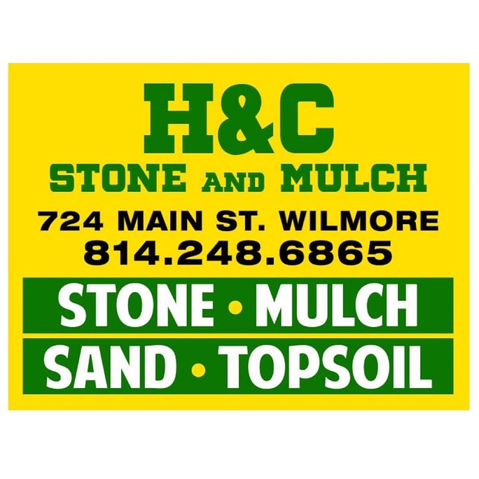 RLK Trucking’s H&amp;C Stone &amp; Mulch Logo