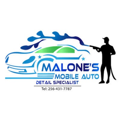 Malone's Mobile Auto Detailing Specialist Logo