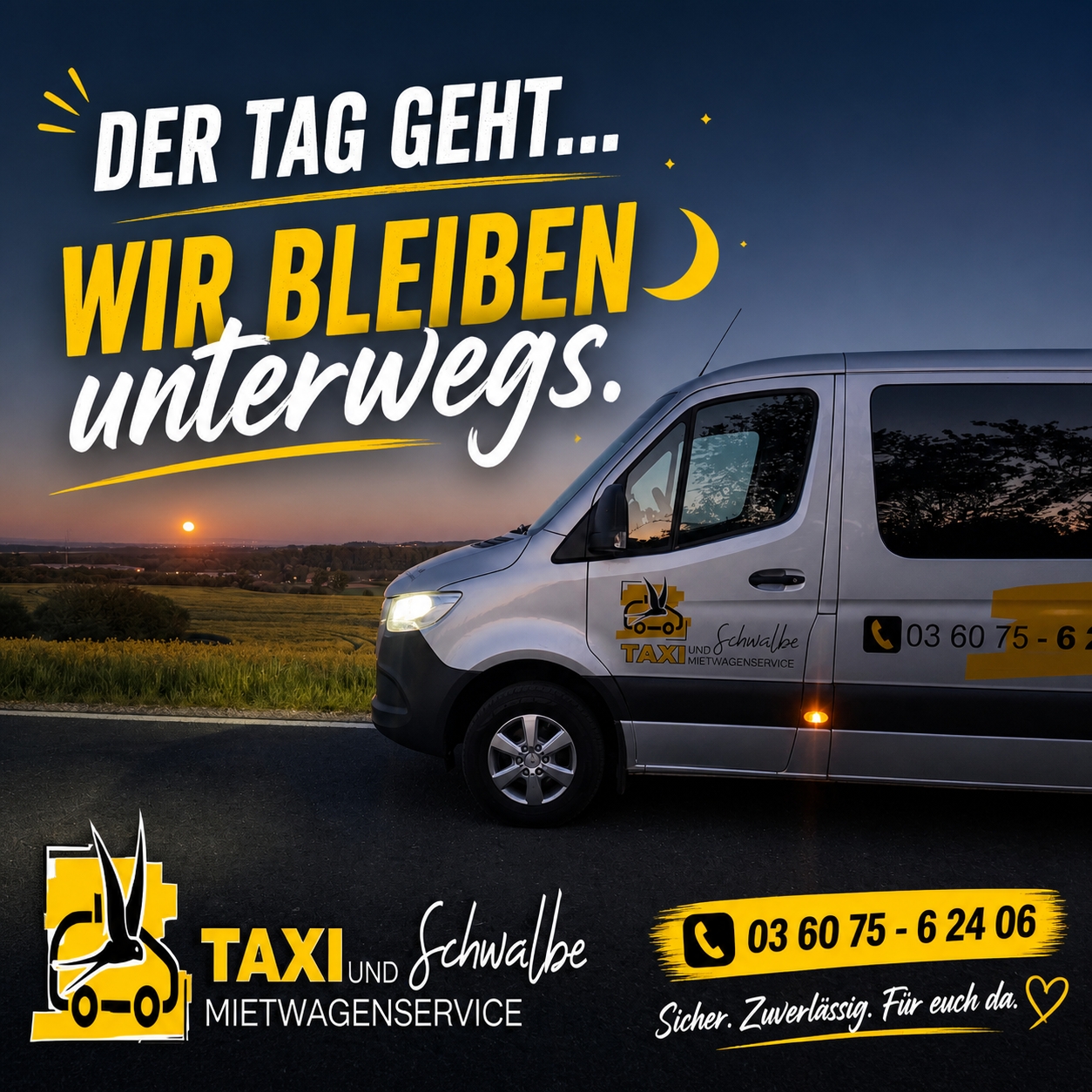 Taxi & Mietwagenservice Schwalbe, Brückenstr. 5 in Dingelstädt